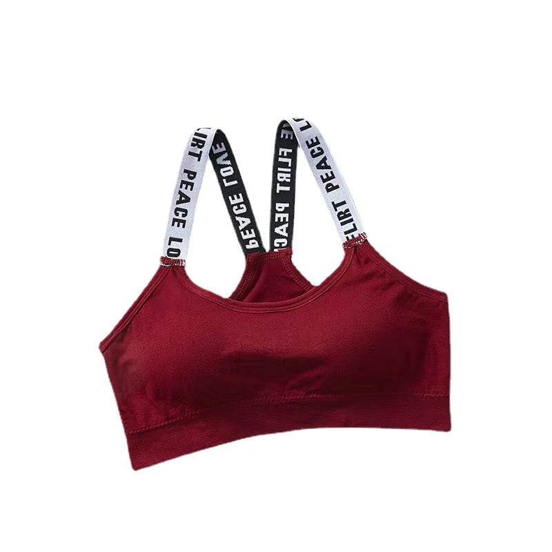 Women Sexy Sports Bra Tops For Gym Top Fitness Yoga Female Pad Sportswear Vest Tank Tops Sport Push Up Sports Bras Underwear