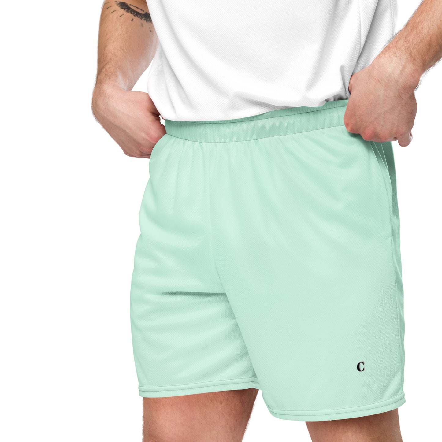 Unisex mesh shorts